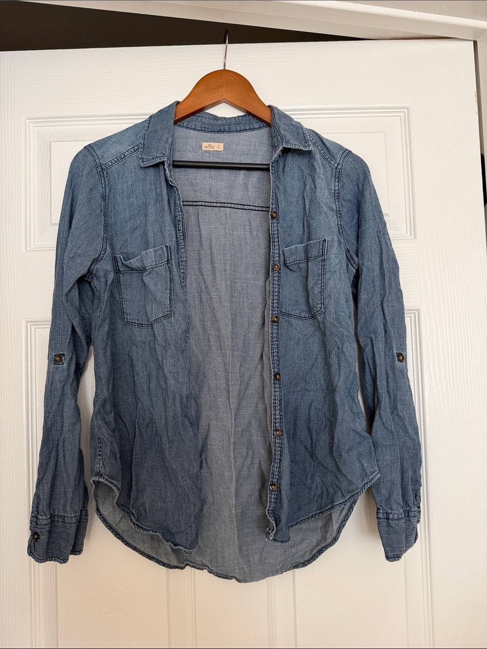 Light Wash Denim Shirt